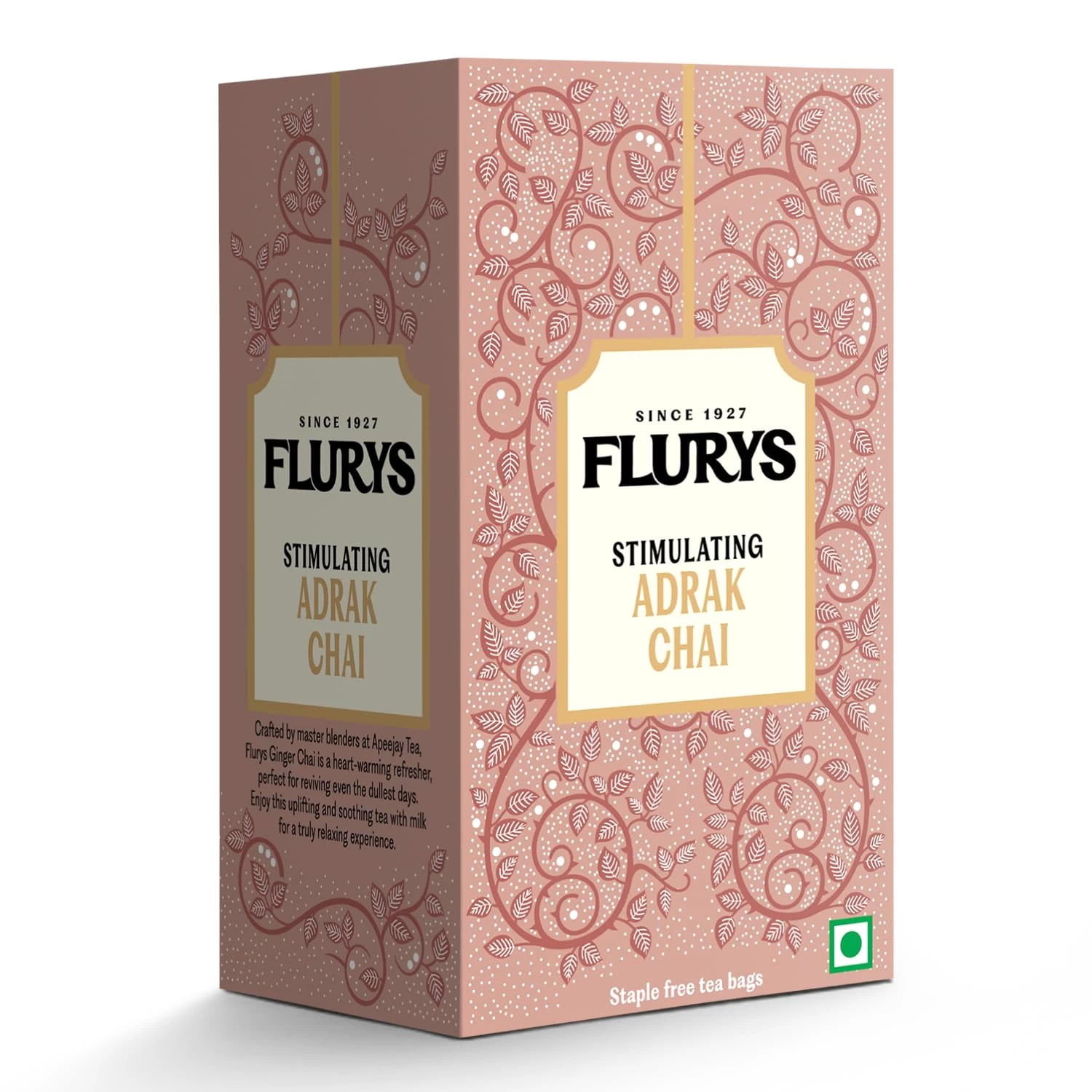 Flurys Stimulating Adark Chai, 50 g (25 Bags x 1.8 g each)